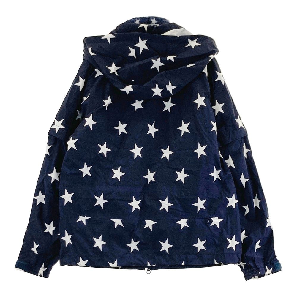 サイズ 1 PEARLY GATES パーリーゲイツ ライナー付 2WAY 長袖 ジップジャケット 星柄 ネイビー系 240101469527 ゴルフウェア レディース ストスト
