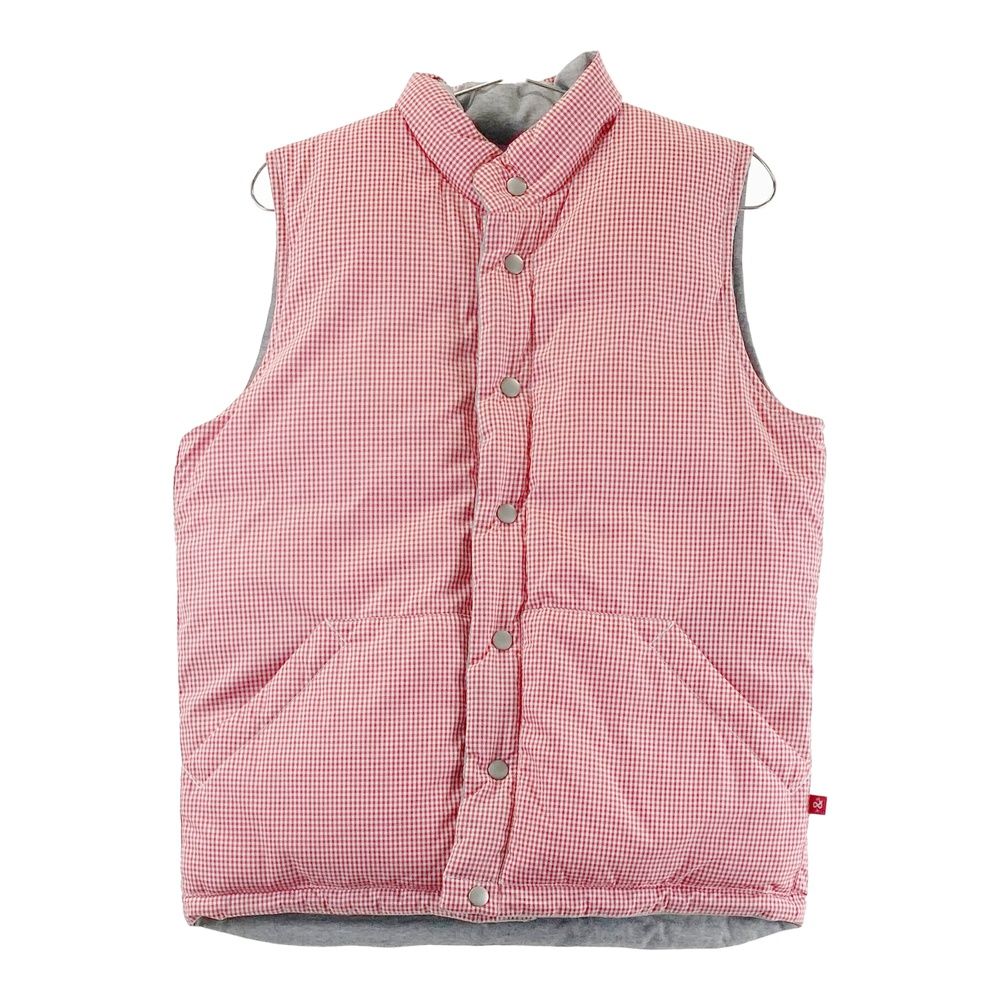 サイズ M ROUGH-SWELL ラフアンドスウェル リバーシブル ダウンベスト グレー系 240101550648 ゴルフウェア メンズ ストスト LLC-HASEGAWATOSO_COM