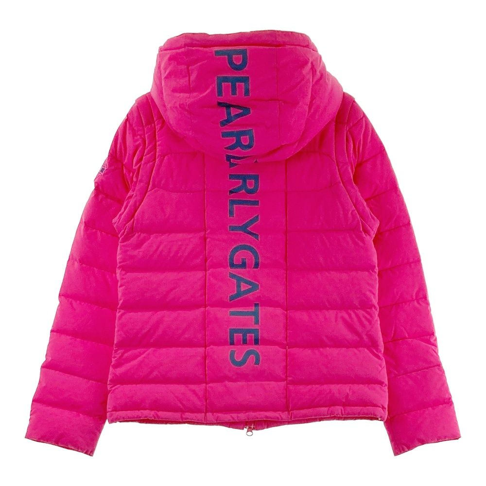 サイズ 0 PEARLY GATES パーリーゲイツ 4way ダウンジャケット ピンク系 240101553922 ゴルフウェア レディース ストスト