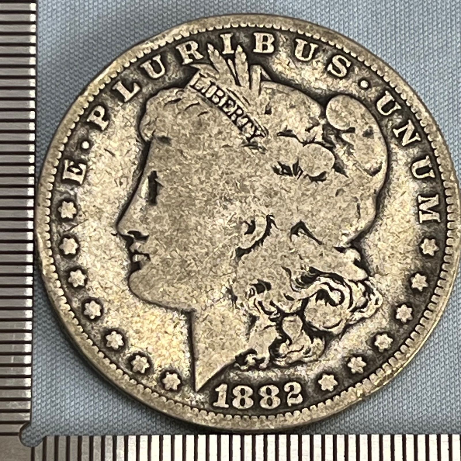 本物 モルガンダラー銀貨 1884年 1882年 2枚セット 銀貨】1882年