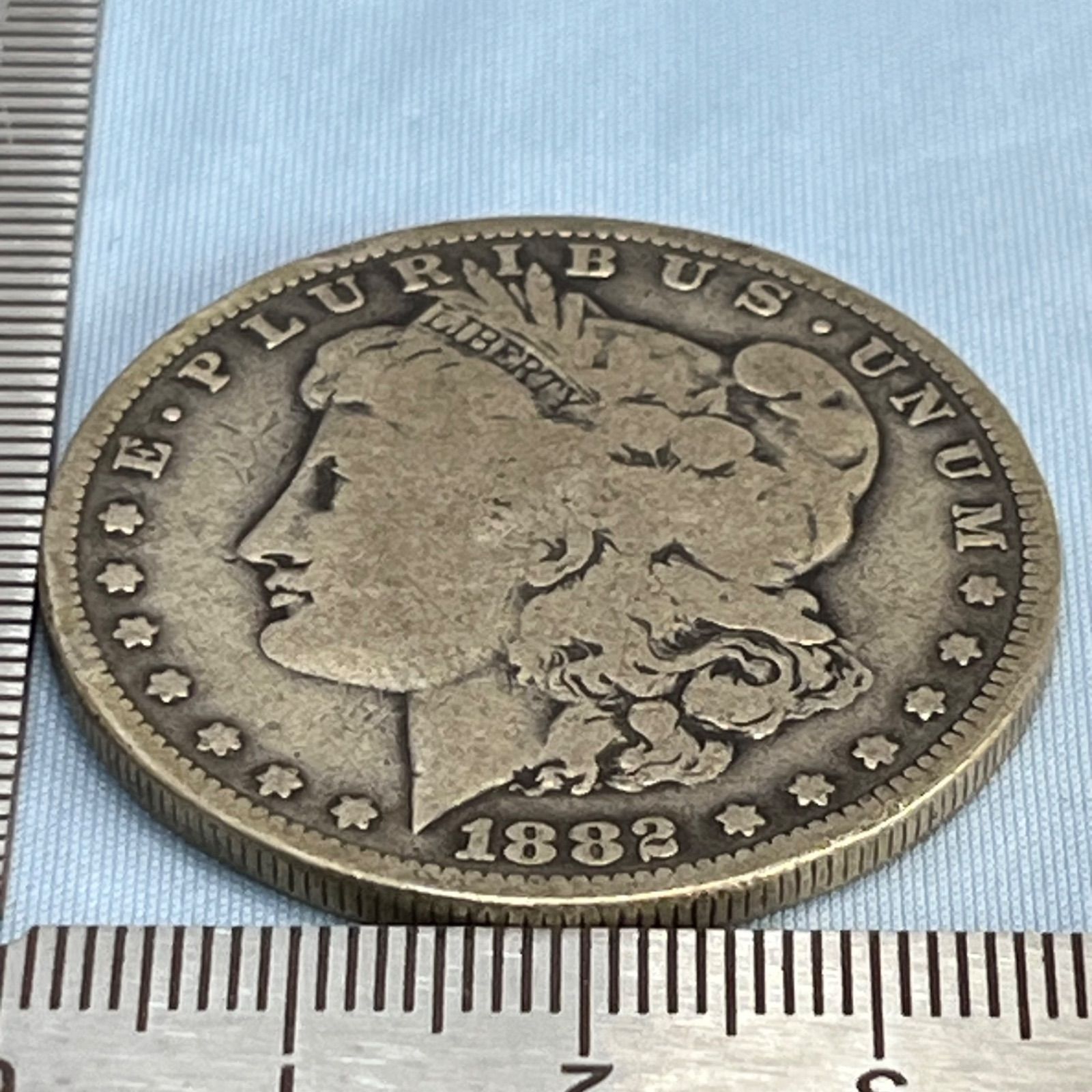 銀貨】1882年 アメリカ モルガンダラー（Morgan Silver Dollar