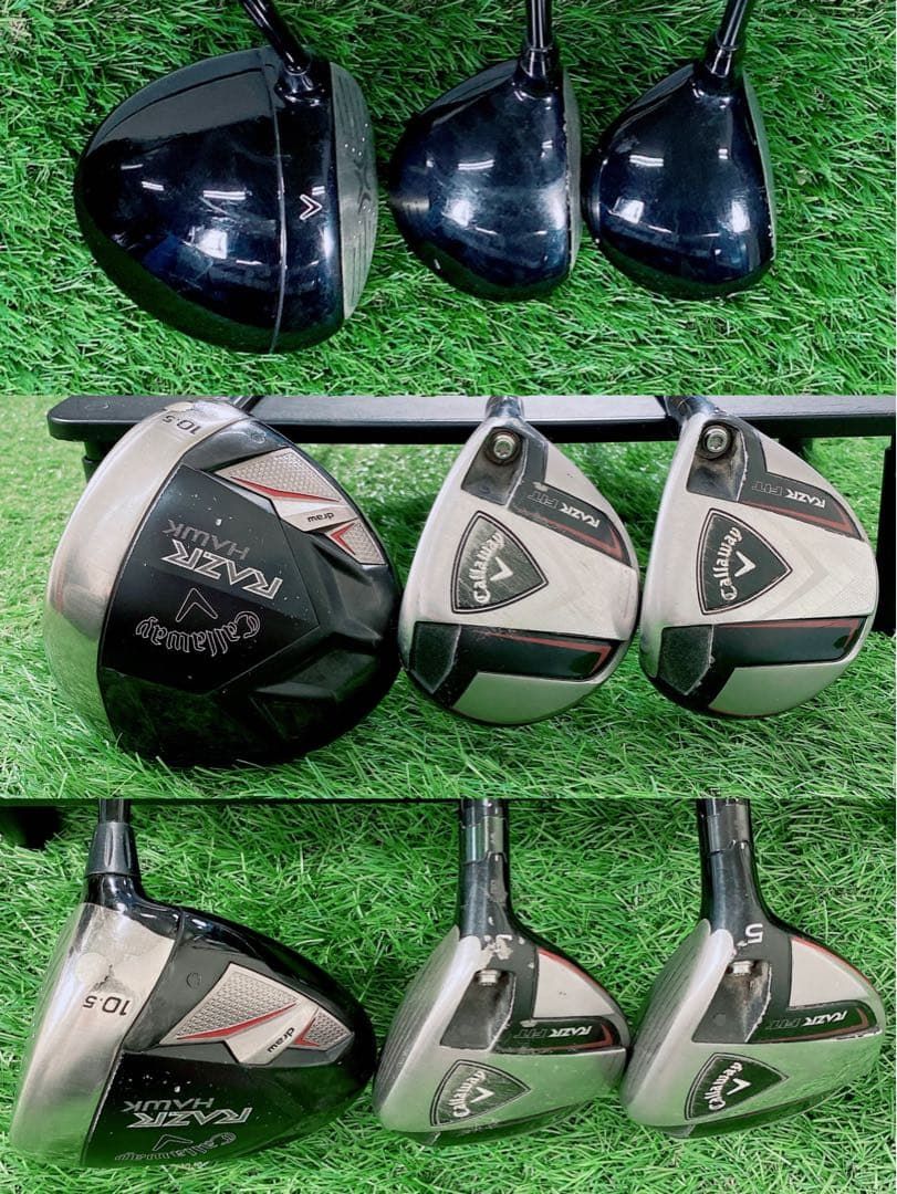 ゴルフクラブメンズセット　初心者　キャロウェイ　RAZR HAWK N1644 ゴルフクラブメンズセット 初心者 キャロウェイ RAZR HAWK N1644