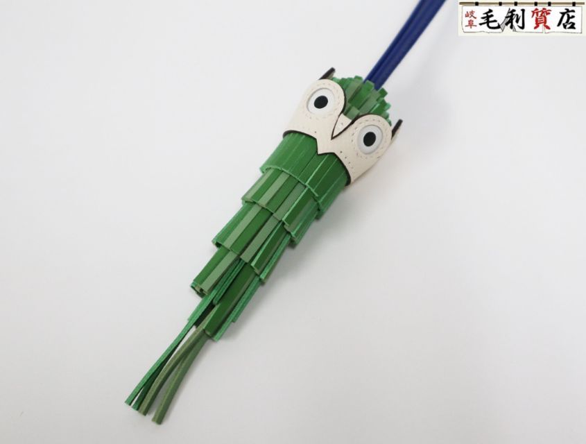 エルメス HERMES シュエット フクロウ バッグ チャーム アニューミロ スイフト エプソン ヴェールユッカ ヴェールクリケット ブルーフランス ナタ W刻印 ♥ アクセサリー