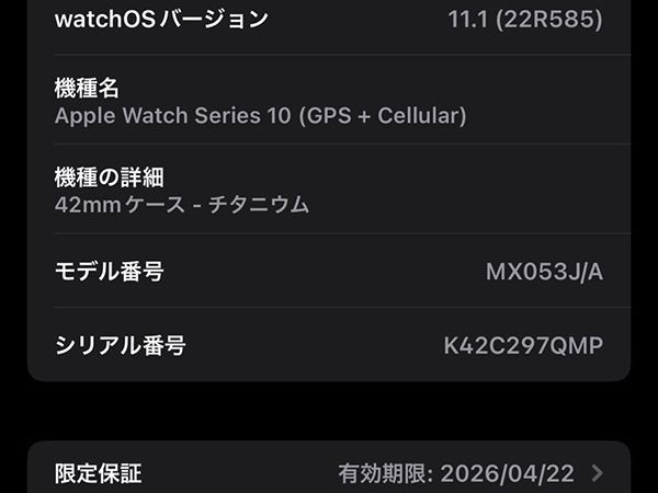 Apple Watch Series10 Cellular 42mm スレートチタニウムケース と スレートミラネーゼループ MX053J|A QDA1127-1 WWW_OPDRERGINERDOGAN_COM