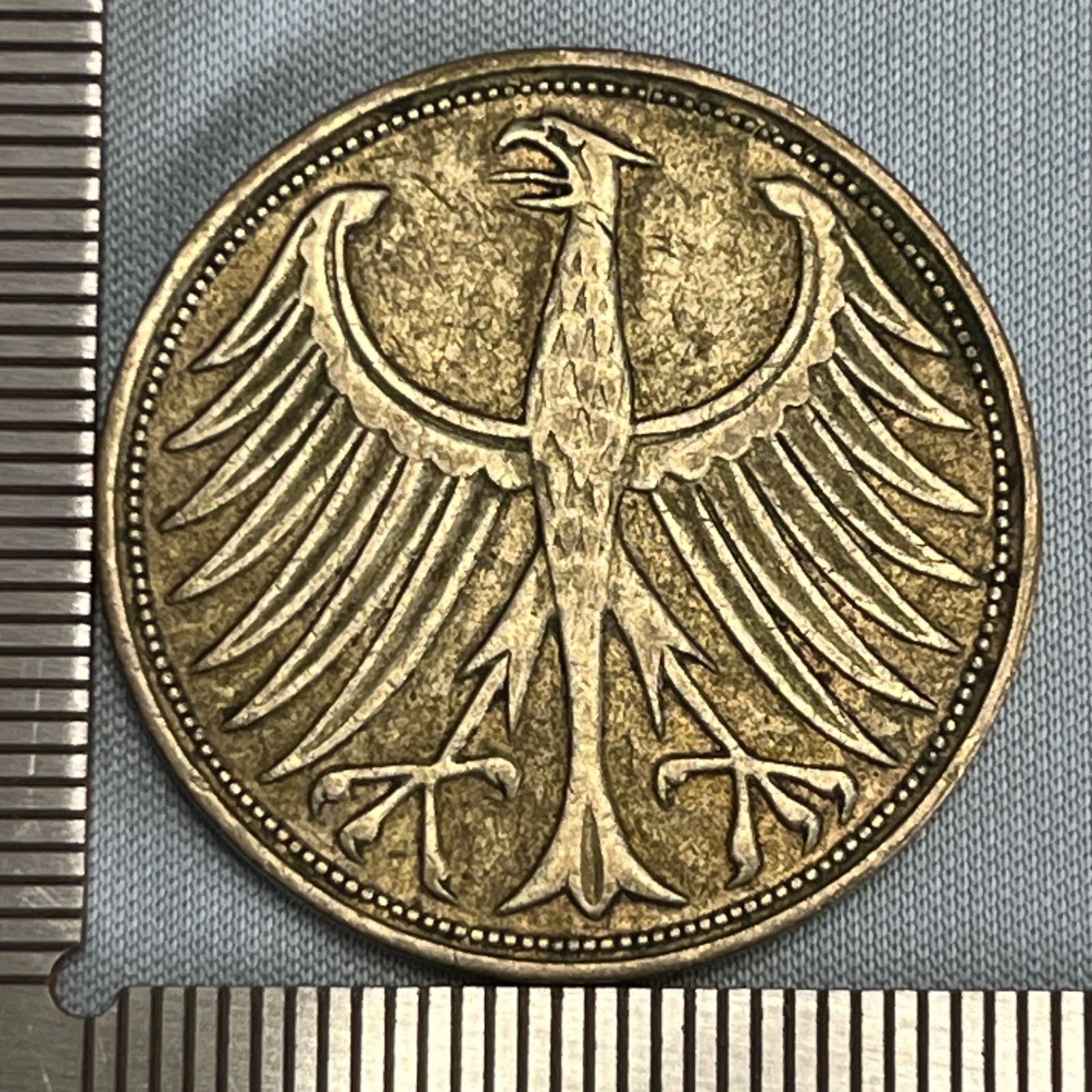 銀貨】1951年 西ドイツ 5マルク（Bundesrepublik Deutschland