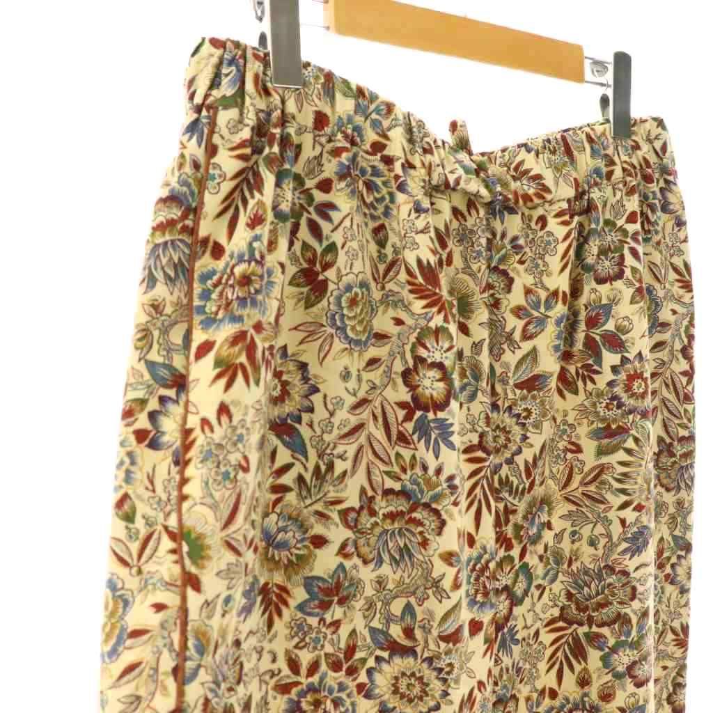 プリントラインイージーパンツ ストレート