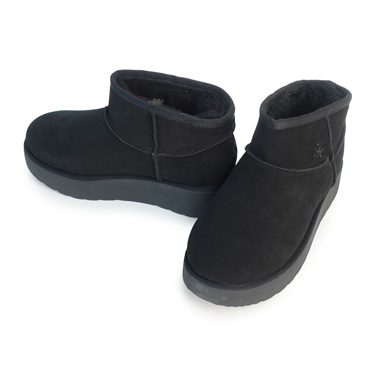 スケッチャーズ レディース ブーツ ムートンブーツ スリップインズ キープ コージー 169143 BBK ブラック KEEP COZY プレゼント