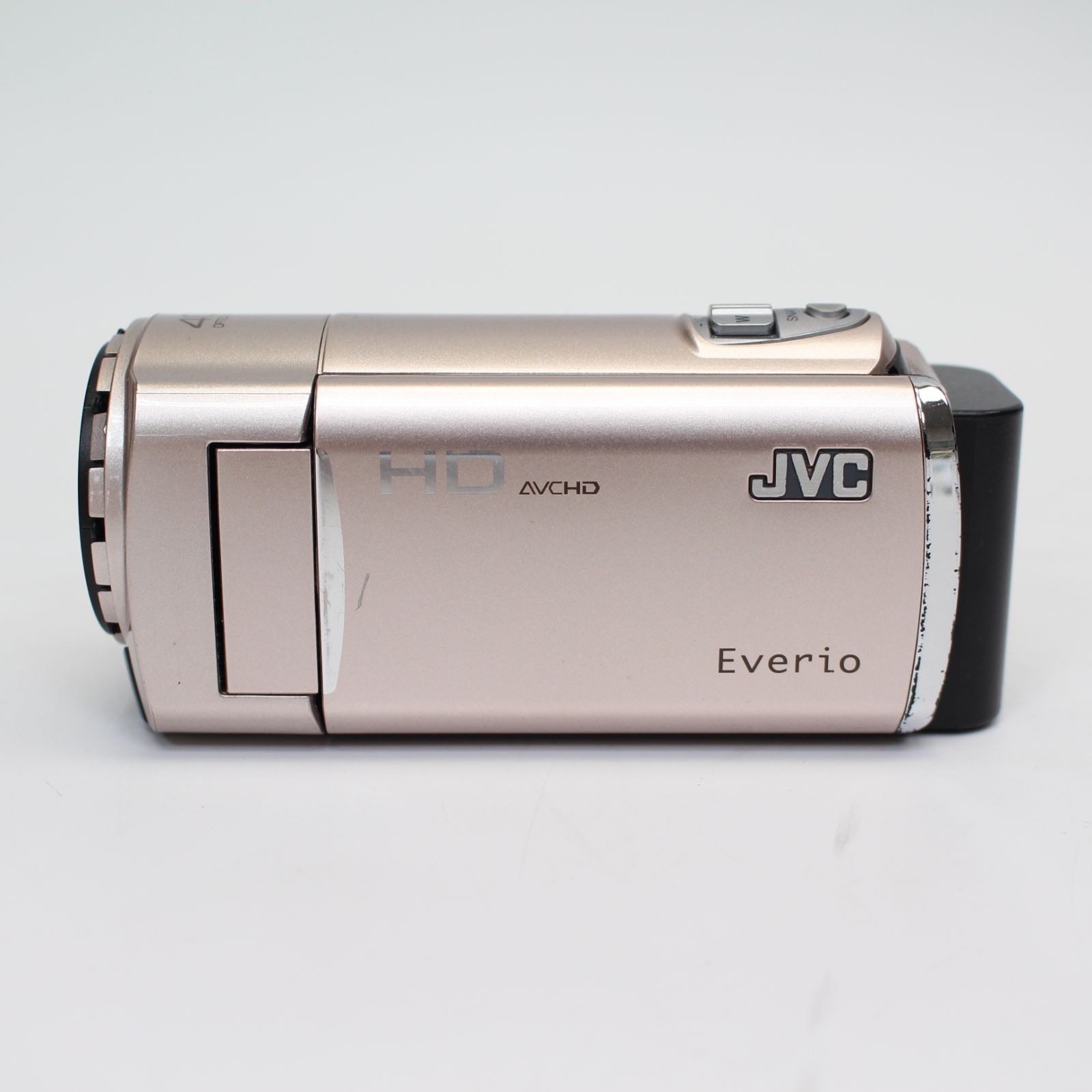 246 JVC ケンウッド 32 GB フルハイビジョン メモリームービー ピンクゴールド GZ HM 670