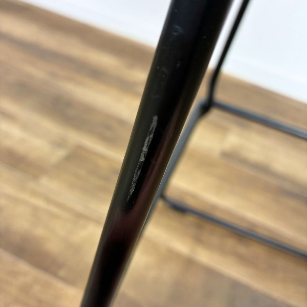 ハイスツール ブラック