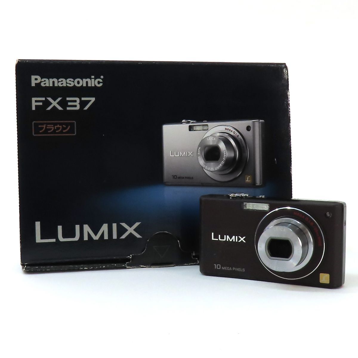 Panasonic Lumix DMC-FX37 Digital Camera (Blue) DMC-FX37A B&H