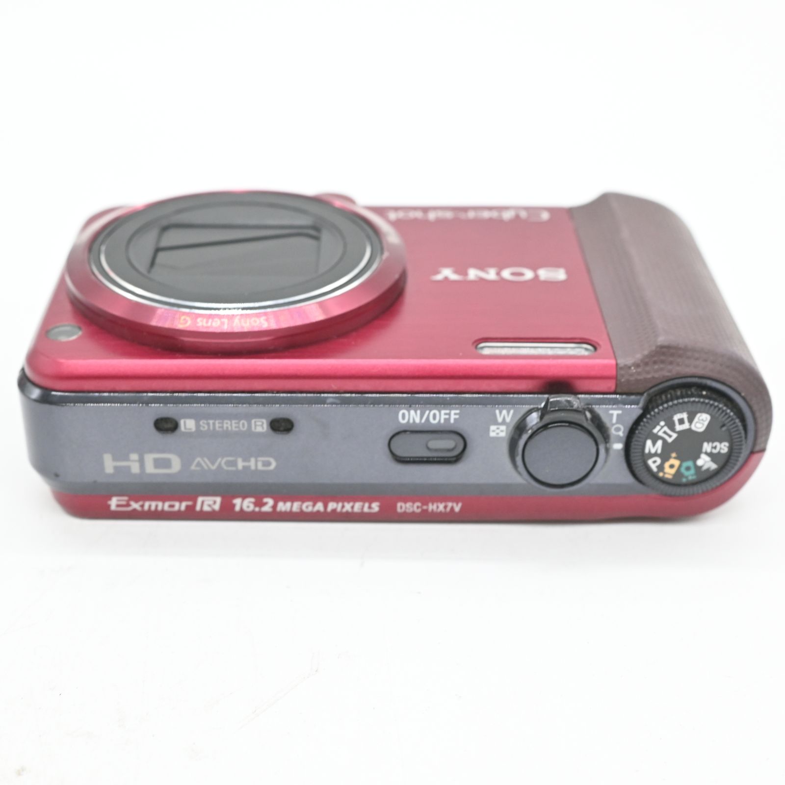 SONY Cyber-shot DSC-HX7V レッド デジカメ 【公式通販】