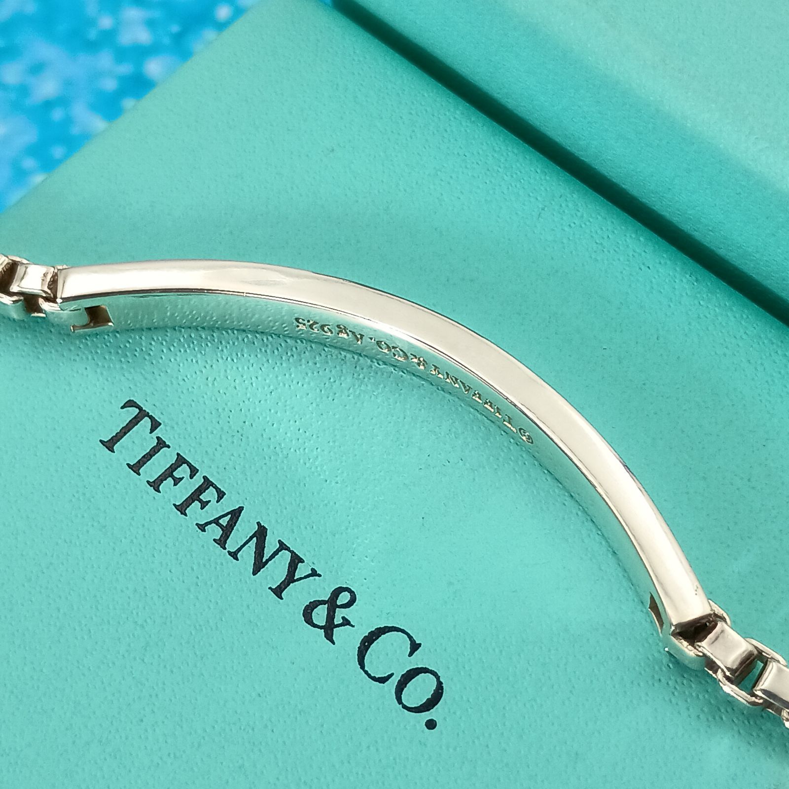 Tiffanyティファニー ベネチアンID ベネチアン ブレスレット 925 ティファニー TIFFANY&CO. ベネチアンリンク ID ブレスレット シルバー
