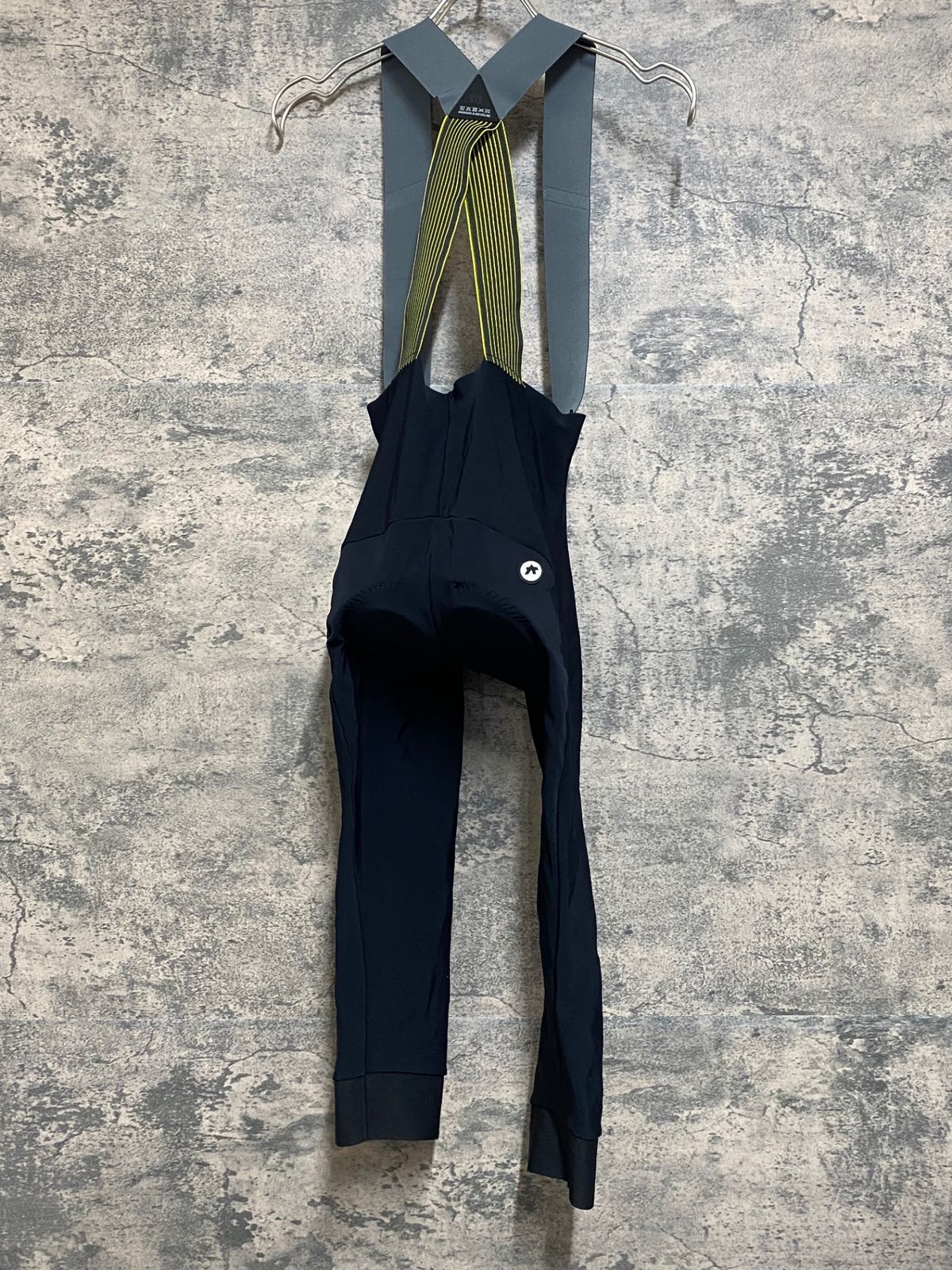 JM772 アソス ASSOS GT C2 TK23 ビブショーツ 七分丈 黒 M 裏起毛