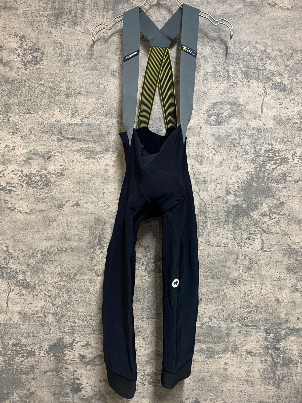 JM772 アソス ASSOS GT C2 TK23 ビブショーツ 七分丈 黒 M 割引 裏起毛