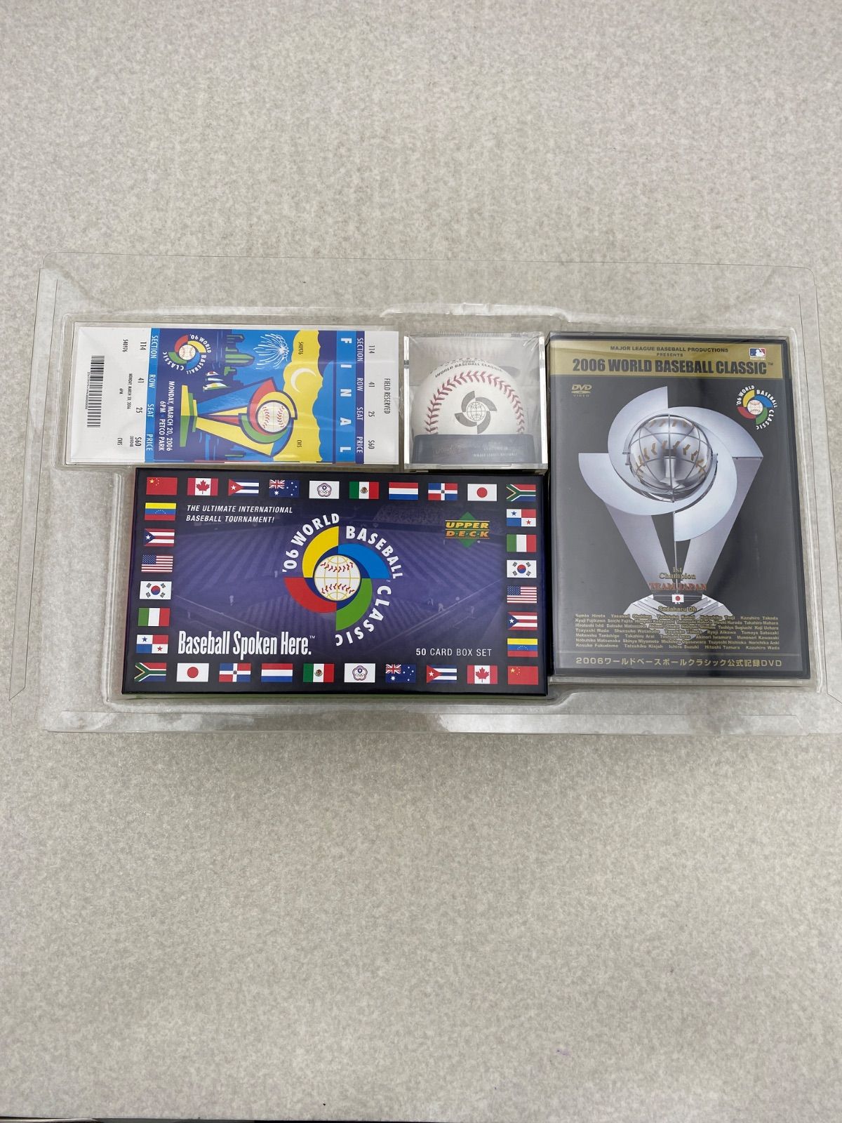 ○2006 ワールドベースボールクラシック 公式記録DVD 限定版プレミアムBOX