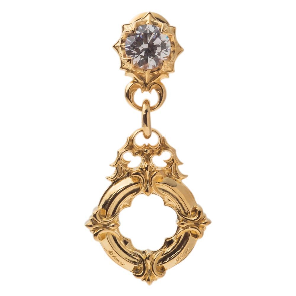 ゴシックリングピアス アルテミスキングス シルバーアクセサリー ジュエリーブランド