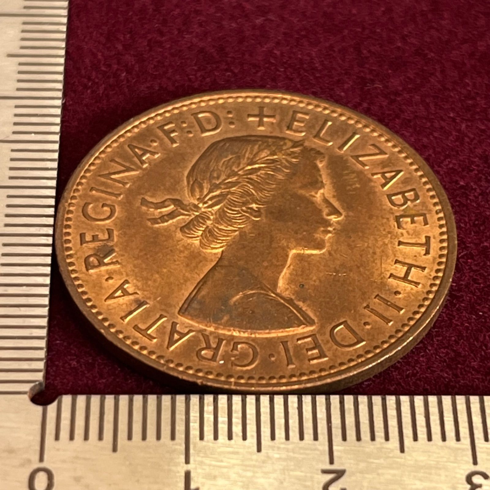 【美品】古銭 イギリス 1967年 1ペニー 銅貨 未使用に近い 古銭 イギリス 1967年 1ペニー 銅貨 準未使用 - メルカリ