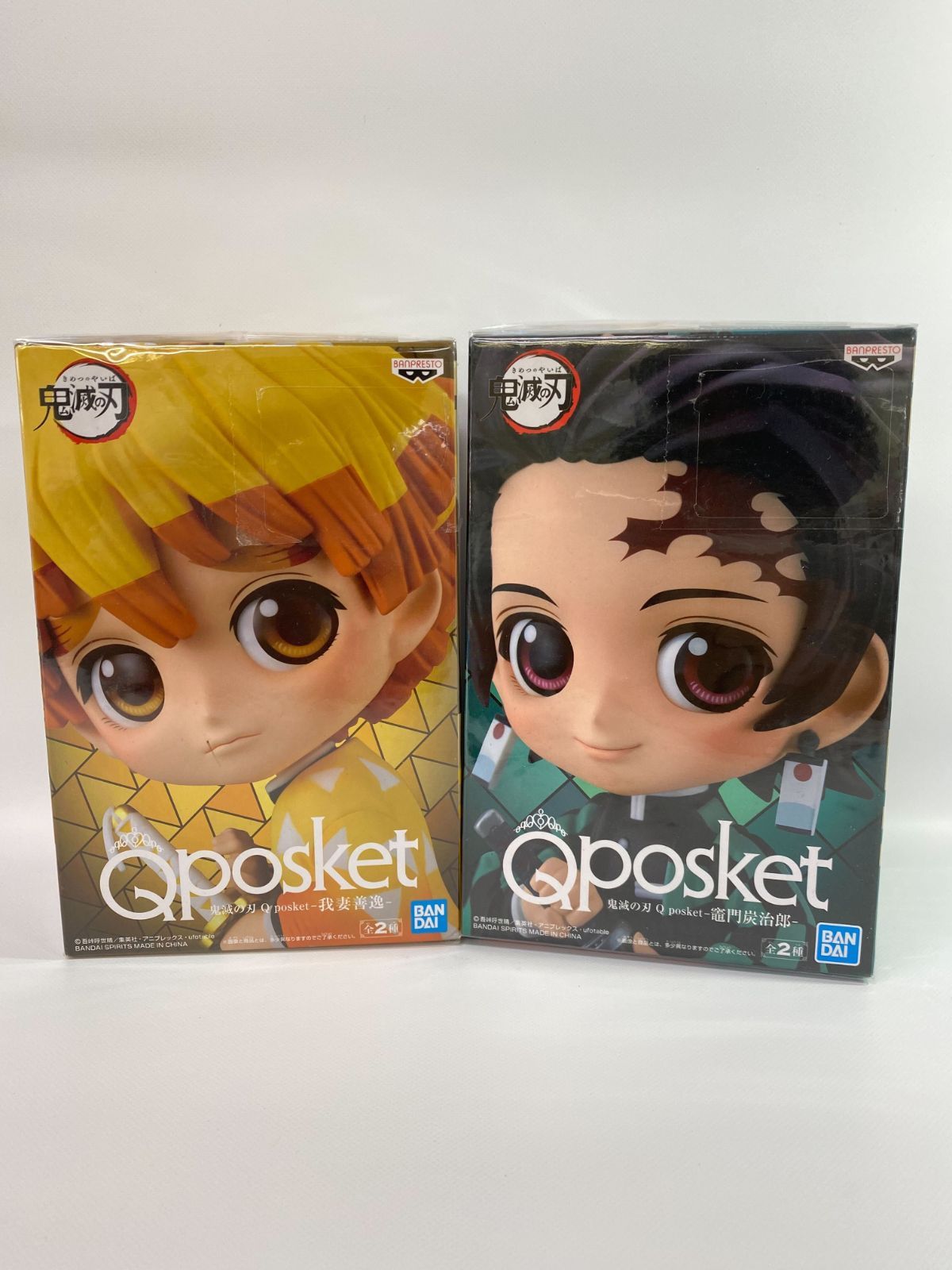 Figura Demon Slayer: Kimetsu no Yaiba Qposket Tanjiro Kamado Zenitsu Agatsuma