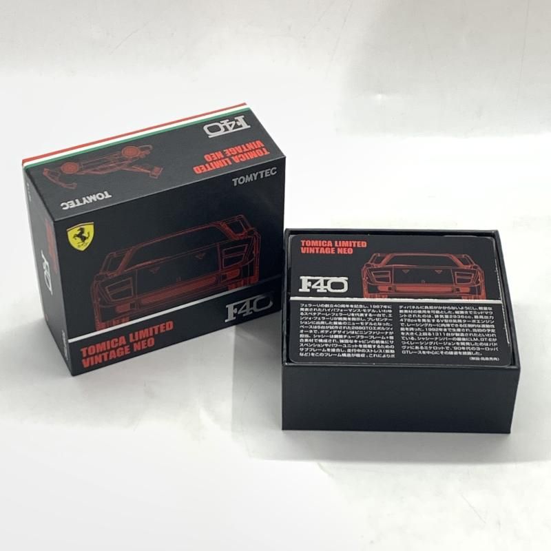 トミーテック 1 43 LV-NEO フェラーリF 40 レッド トミカリミテッドヴィンテージNEO 10