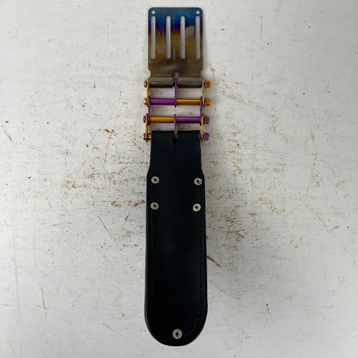 チタンベルトループ アルミチェーン金具