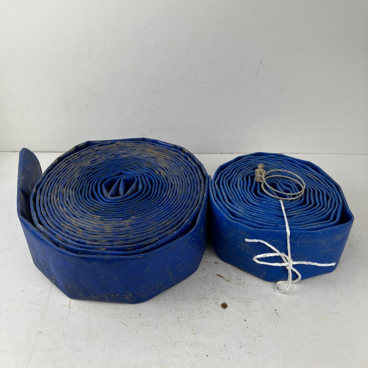  ЗЗTSURUMI PUMP ツルミポンプ 100 v 0 55 kw 口径50 mm 水中ポンプ ホース付 HSD 2 S ブルー 電動ポンプ 電動工具 エア工具