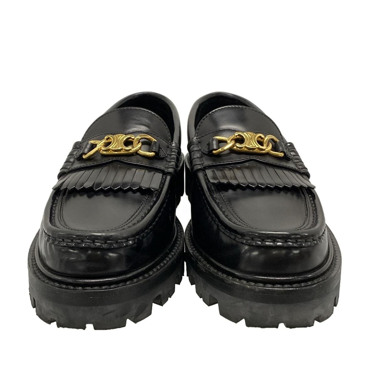 CELINE(セリーヌ) ローファー 37 レディース マーガレット ローファー