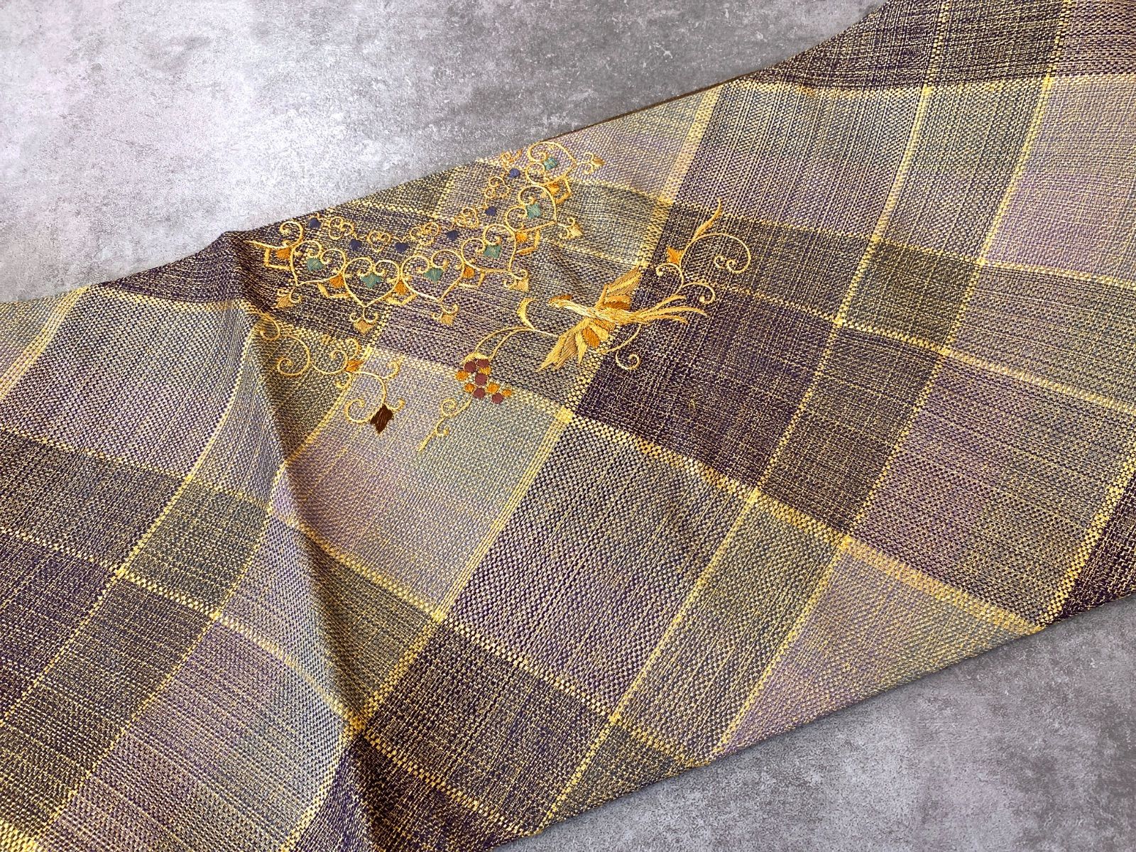 美品 逸品 豪華 総刺繍 ひなや工房 綾組織 正絹 袋帯 O0979 - メルカリ