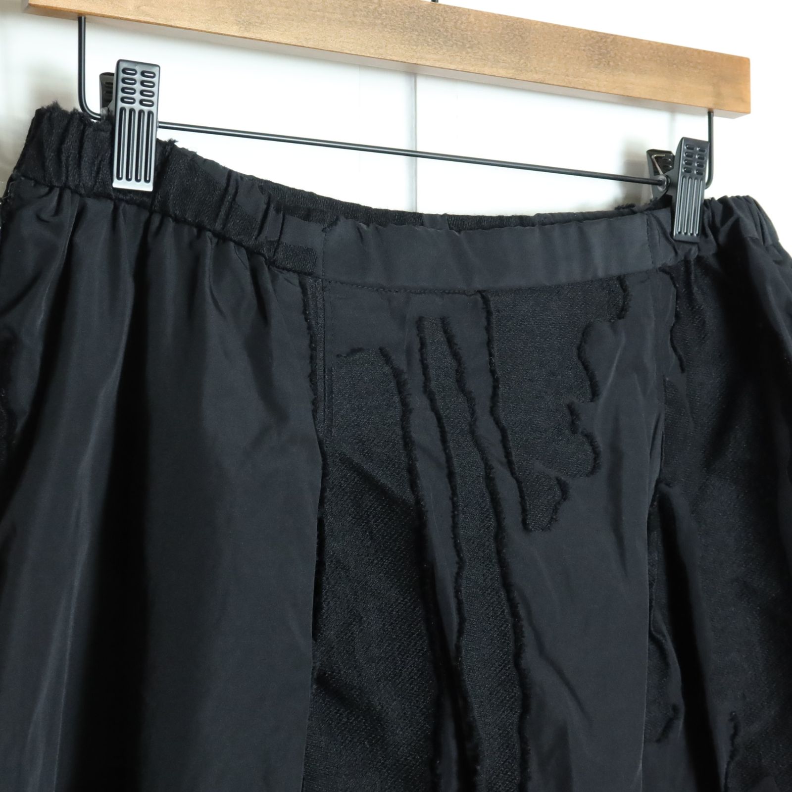 美品】センソユニコ芽風☆個性的！バルーンスカート サイズ38 黒系