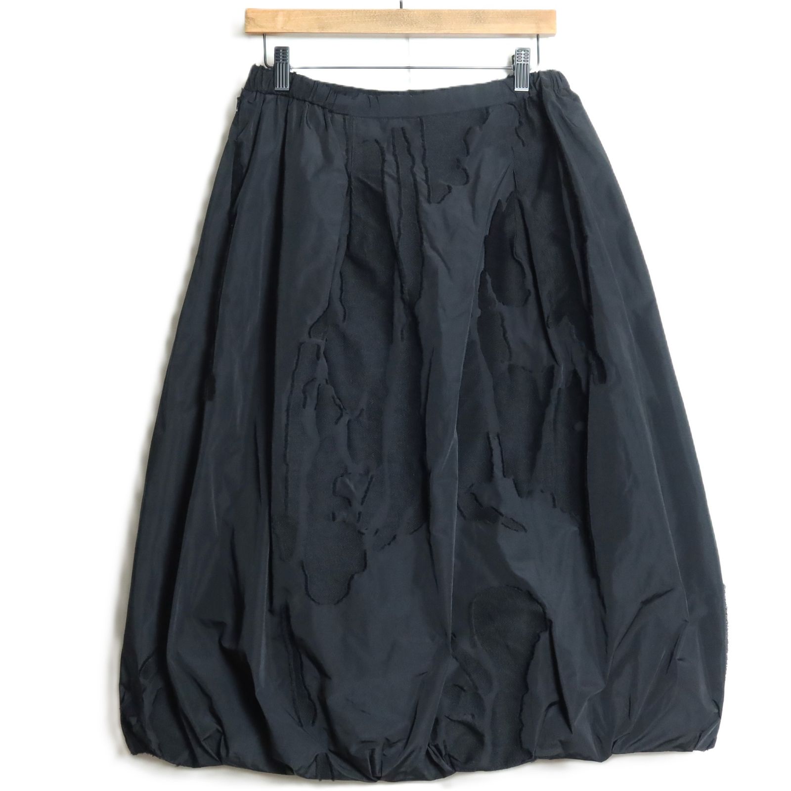 美品】センソユニコ芽風☆個性的！バルーンスカート サイズ38 黒系