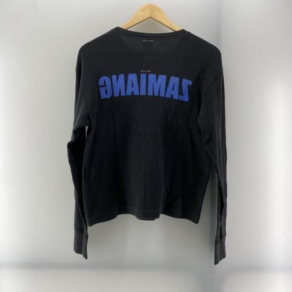 ZAMIANG プリントサーマルロンT ブラック size S アンダーカバー 24