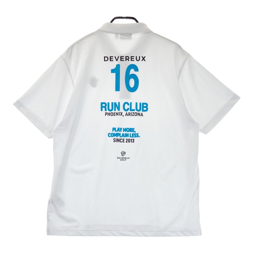 サイズ：XL DEVEREUX GOLF デヴァローゴルフ 763572004 半袖ポロシャツ