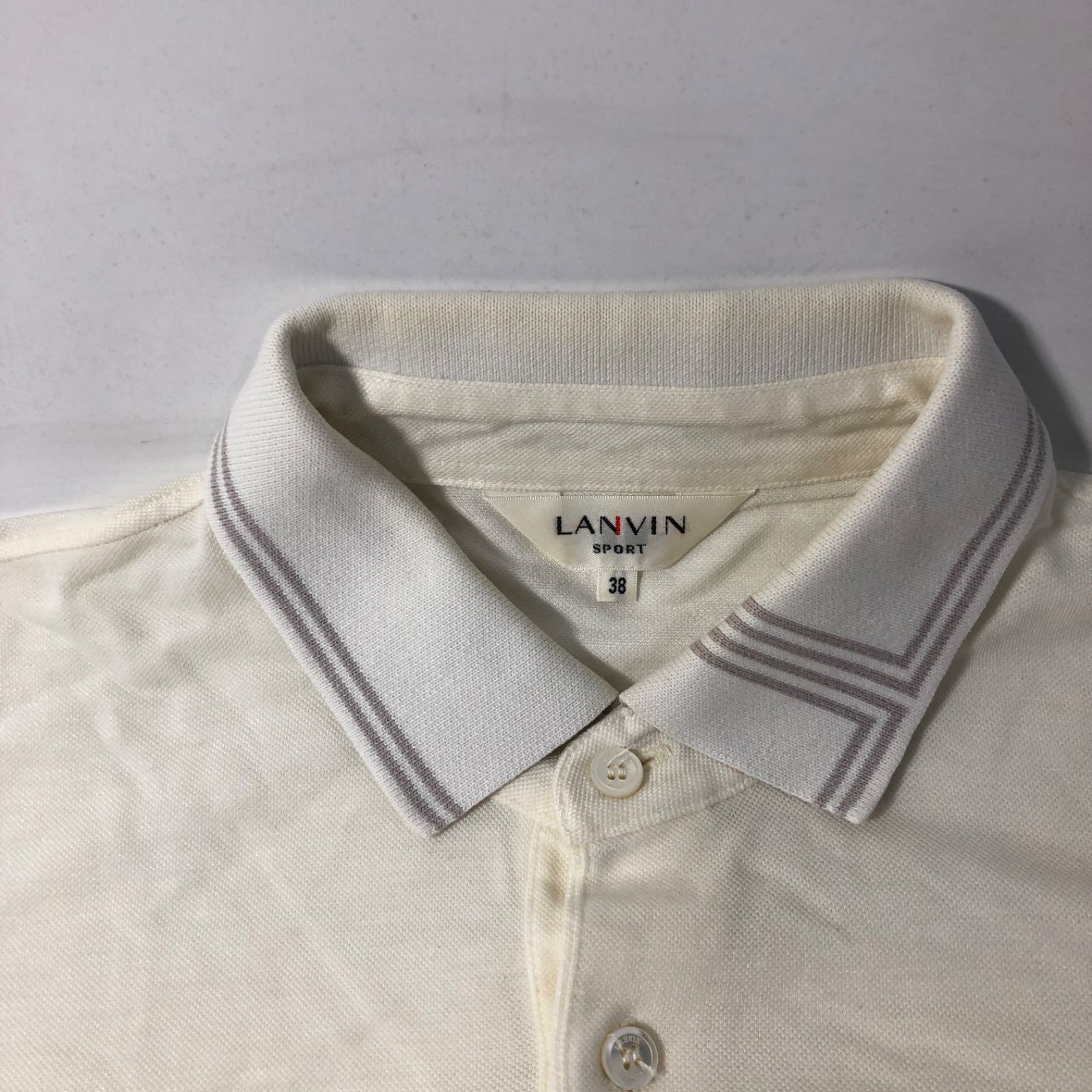 A1106-28-5 LANVIN SPORT ランバンスポール メンズ 長袖 ポロシャツ