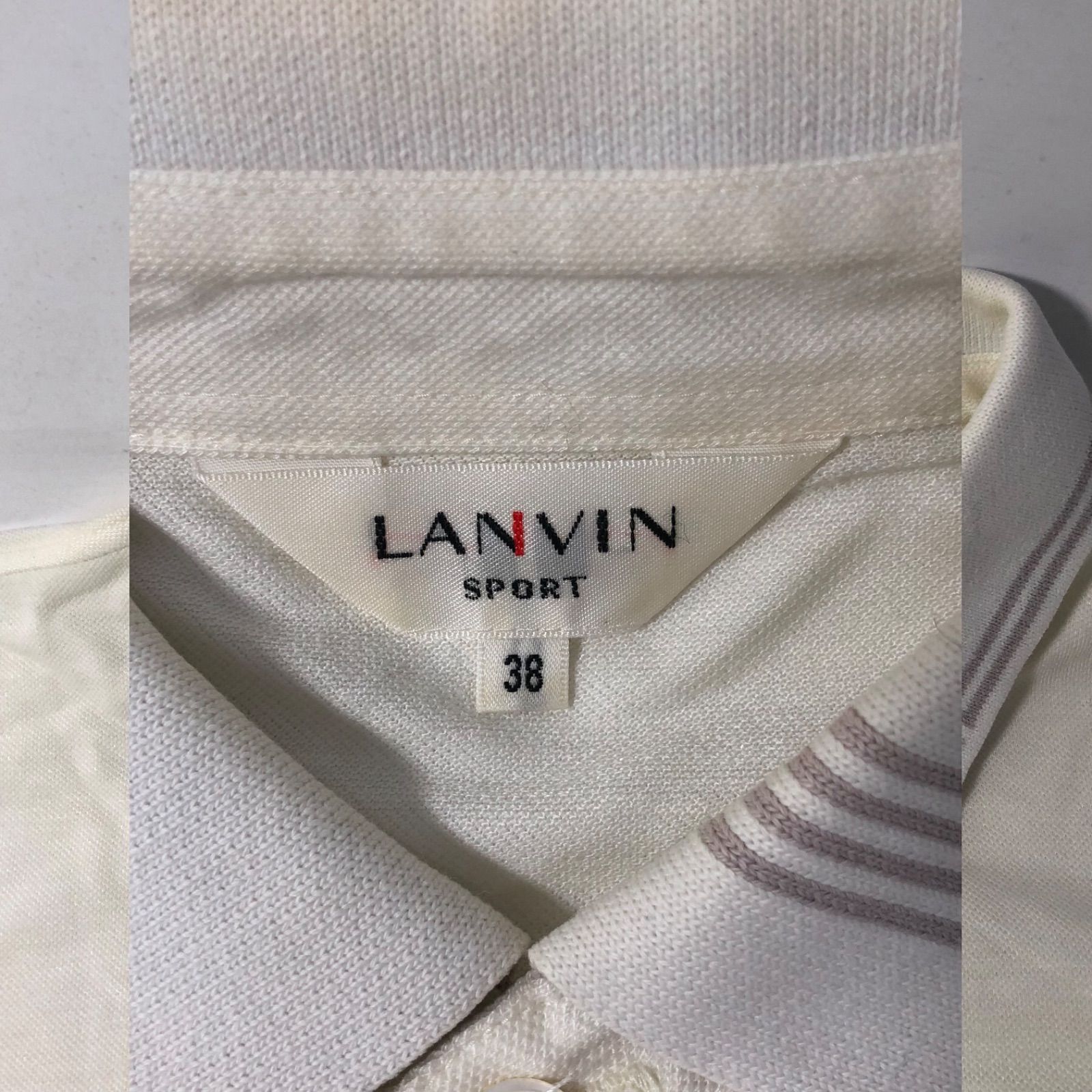A1106-28-5 LANVIN SPORT ランバンスポール メンズ 長袖 ポロシャツ
