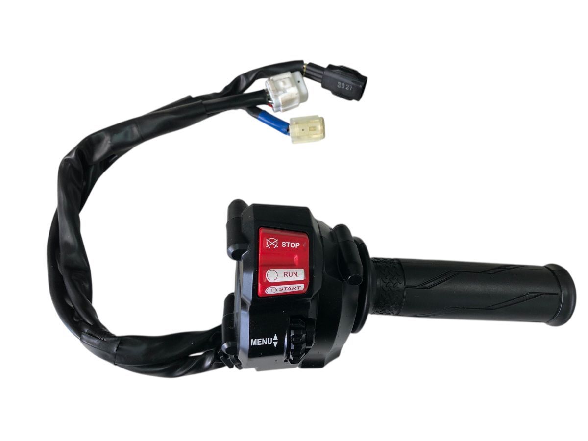 YAMAHA XSR900 ABS RN80 右 ハンドルスイッチ 作動OK 割れ削れ無し 補修 ストックにも 2777-M7083