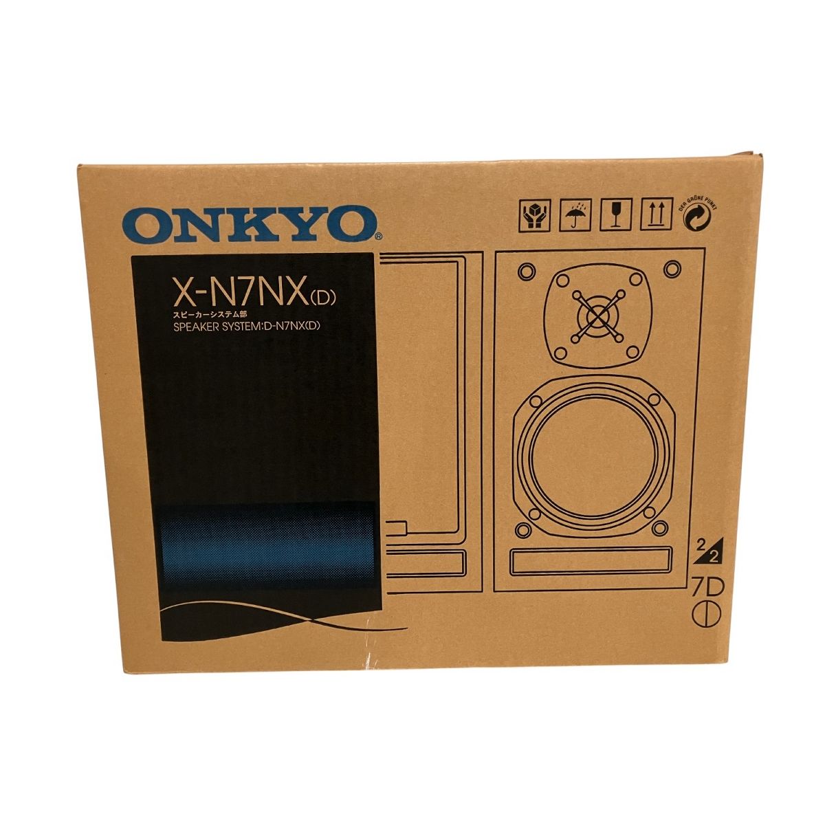 ONKYO オンキョー X-N7NX スピーカー 音響機材 ♥ B10596455