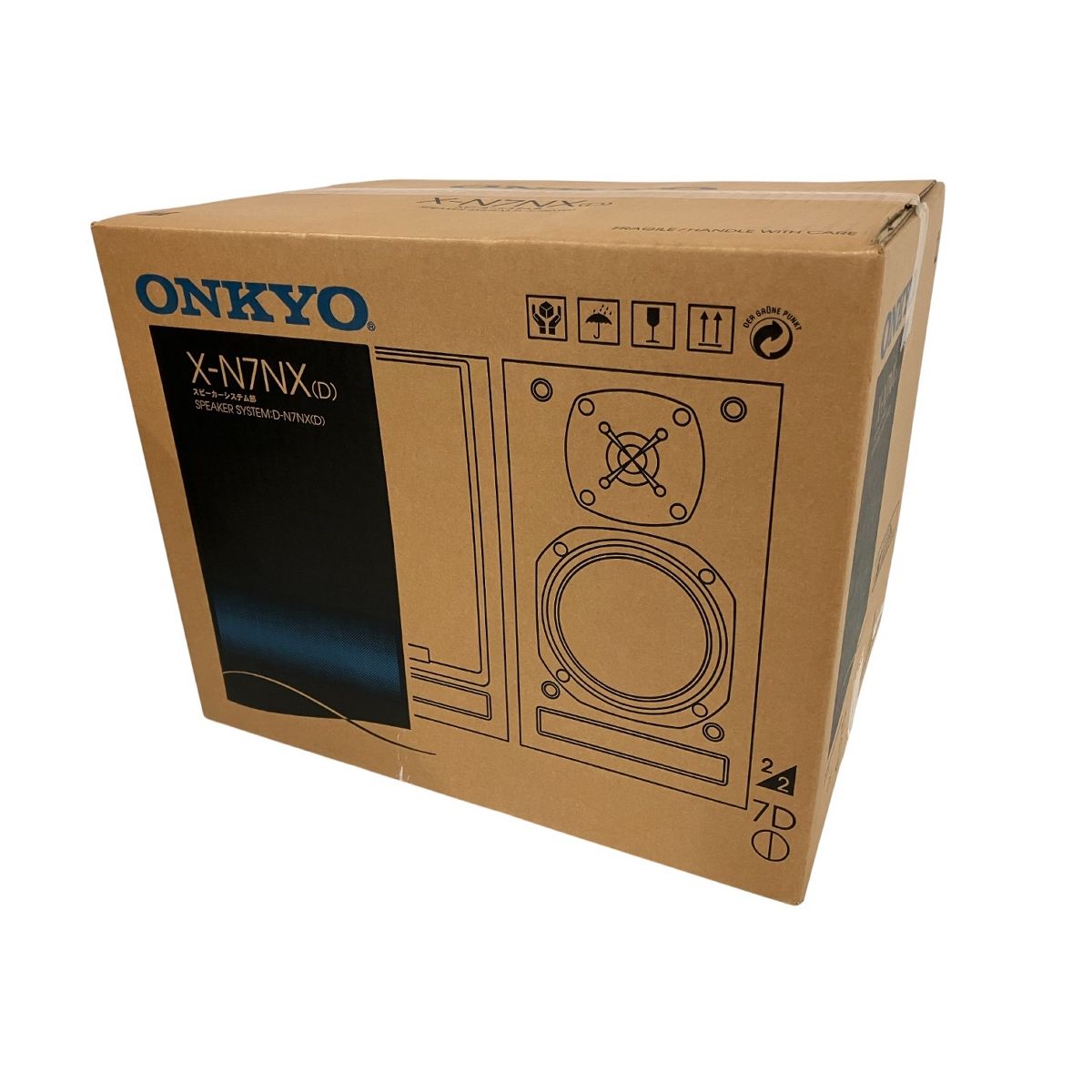 ONKYO オンキョー X-N7NX スピーカー 音響機材 ♥ B10596455