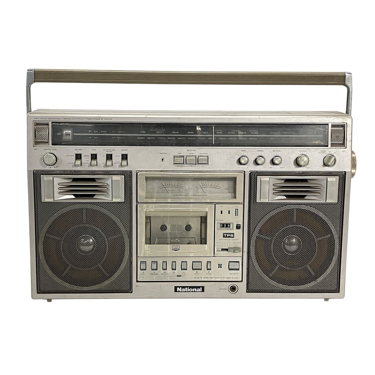 National RX-5600 ナショナル ステレオ ラジカセ 昭和 レトロ ジャンク W10588293