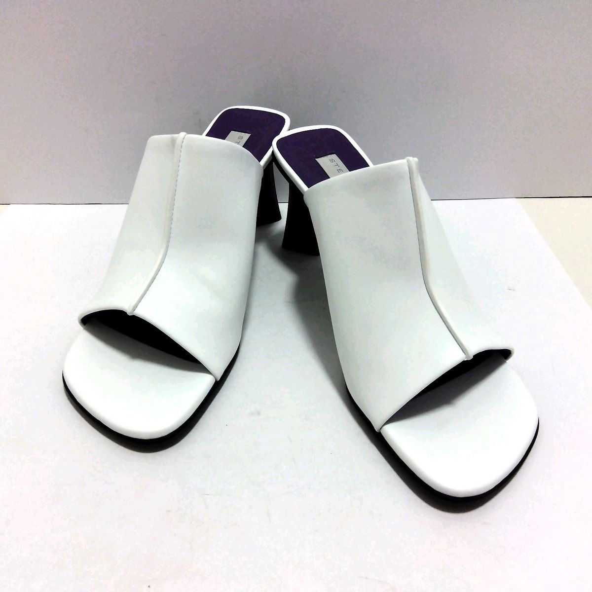 stellamccartney ステラマッカートニー ミュール 37 レディース - 白