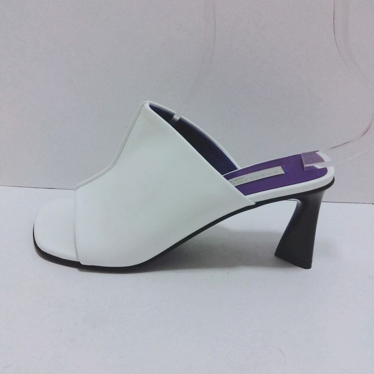 stellamccartney ステラマッカートニー ミュール 37 レディース - 白