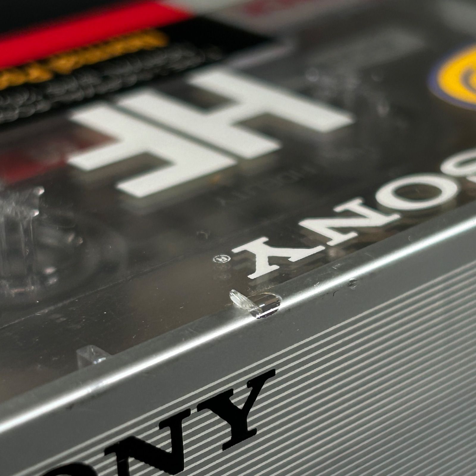 未開封》SONY HF60 Nomal Position 60 TYPE1 カセットテープ 4パック