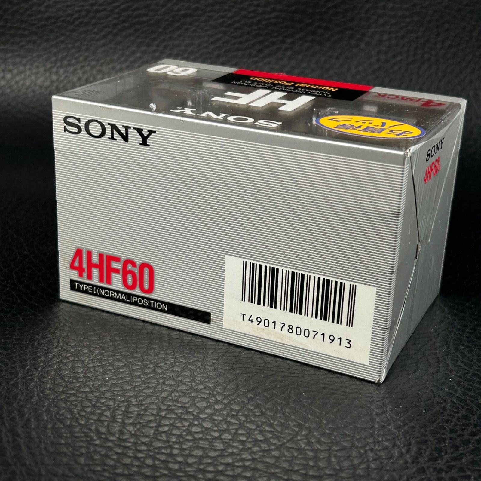 未開封》SONY HF60 Nomal Position 60 TYPE1 カセットテープ 4パック