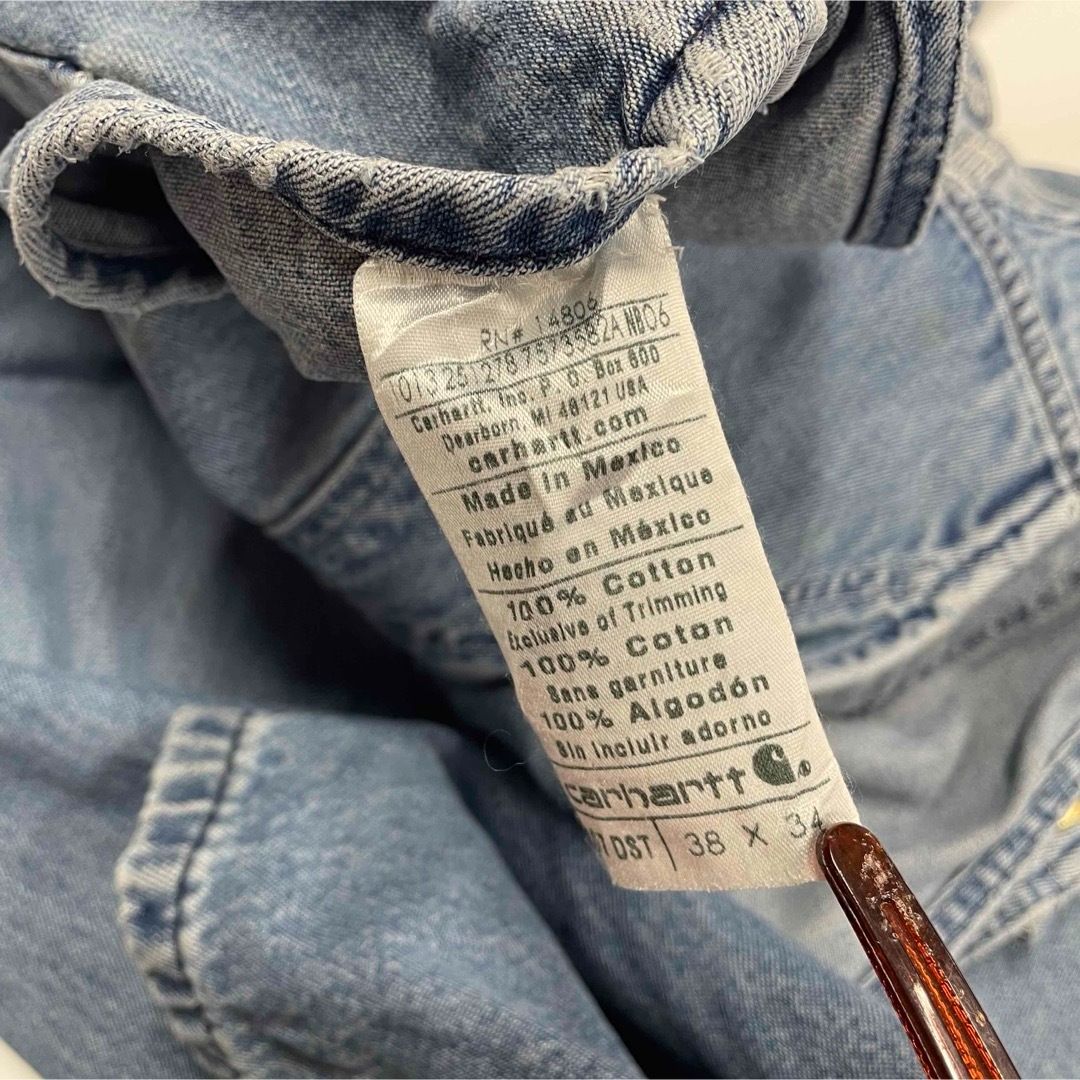 Carhartt デニムオーバーオール