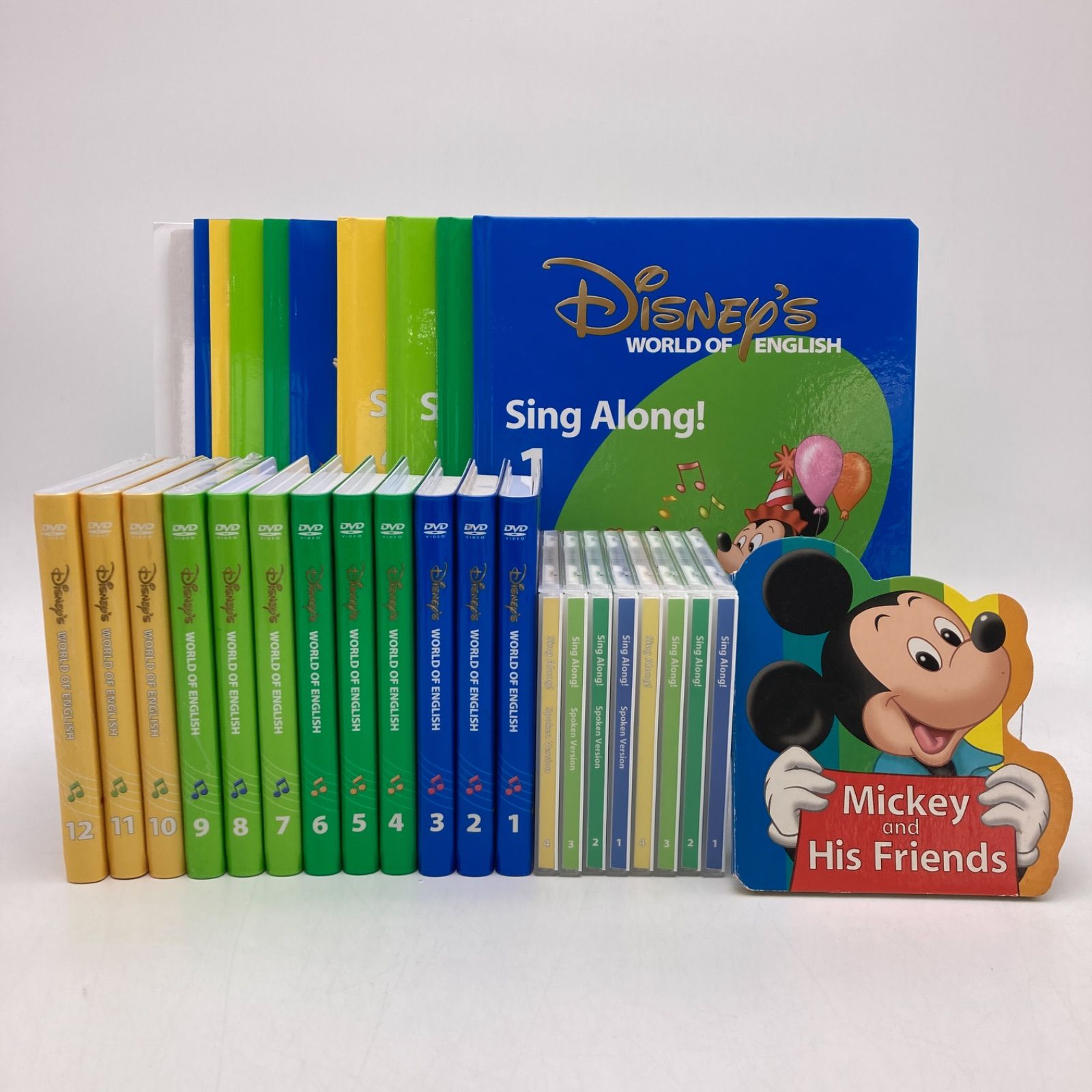 シングアロングセット 新子役DVD ディズニー英語システム DWE 1004226