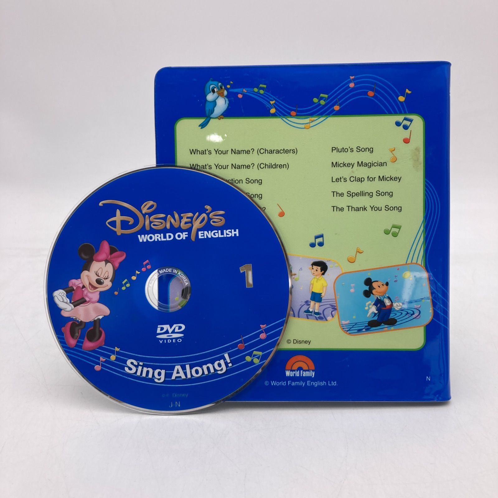シングアロングセット 新子役DVD ディズニー英語システム DWE 1004226