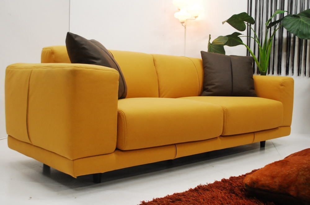 アウトレット 現品限り 一部送料無料 ♥ 超ワイド ラグジュアリーモダンソファー 空間をお洒落に彩ります ファブリック 200827-ミルトン3p