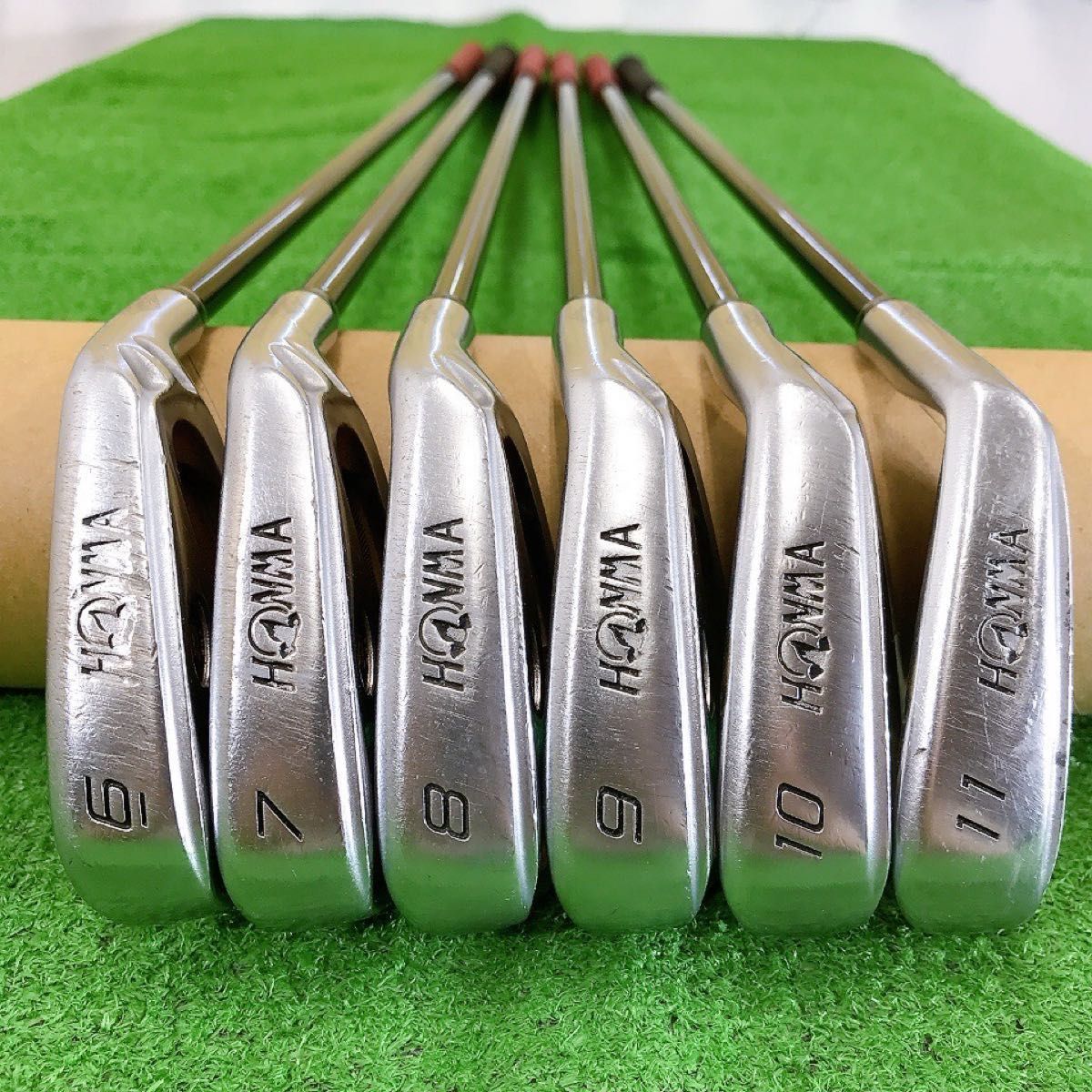 チ883Sホンマ BERES MG703 6本アイアンセット GOLD 日本製 JAPAN 金