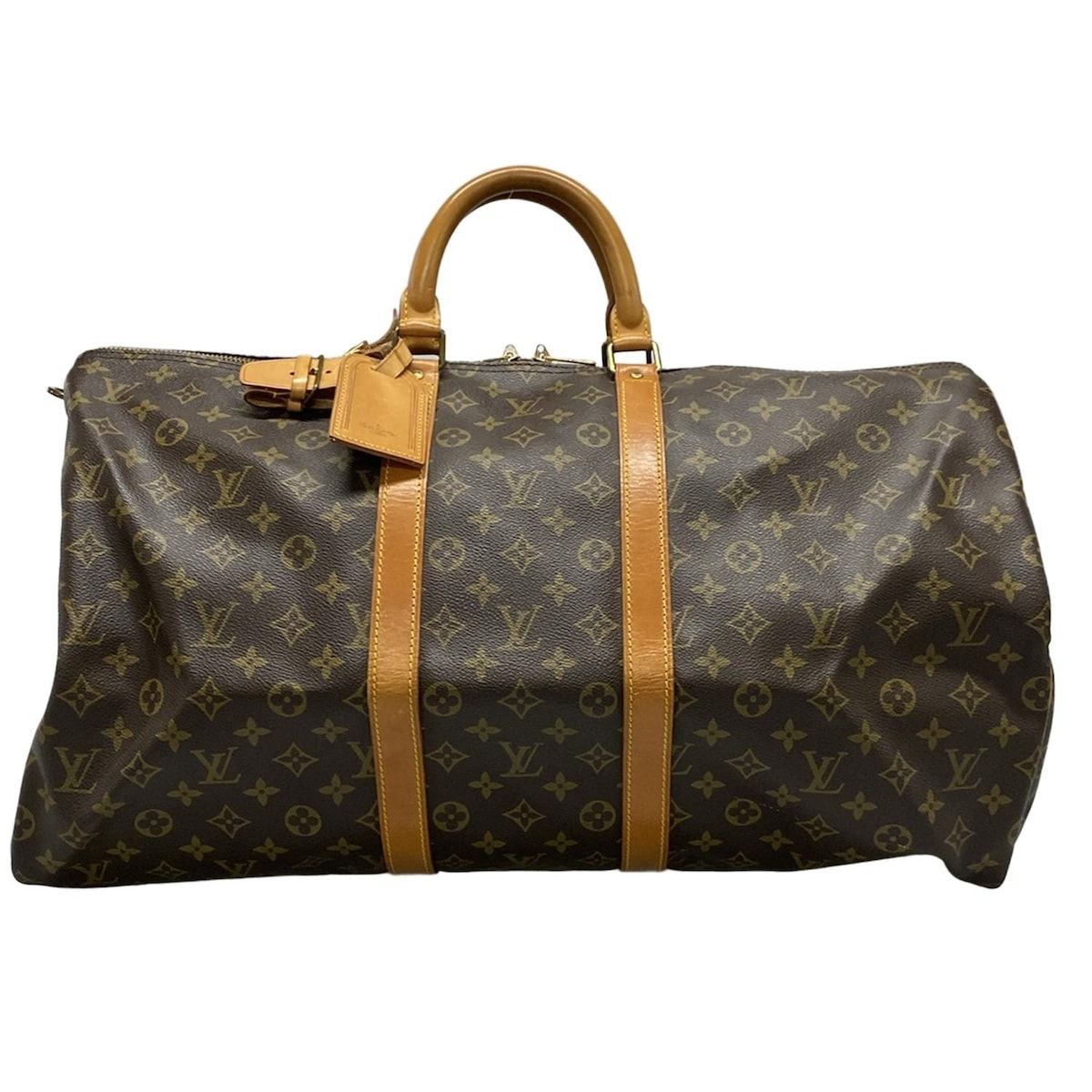 LOUIS VUITTON ルイヴィトン ボストンバッグ モノグラム キーポルバンドリエール55 M41414 - MALLETIER刻印