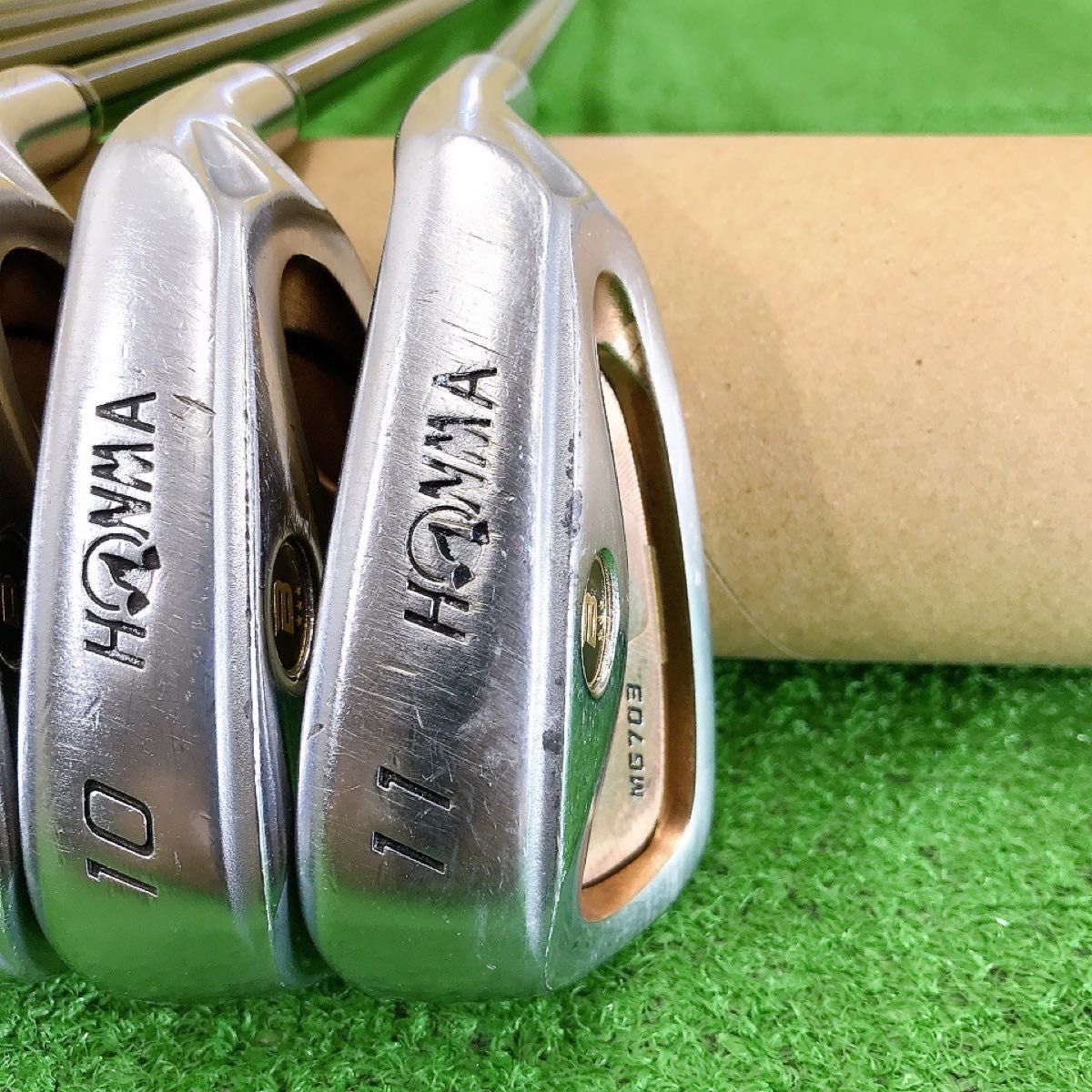 チ88★★★3Sホンマ BERES MG703 6本アイアンセット GOLD チ883Sホンマ BERES MG703 6本アイアンセット GOLD 日本製 JAPAN 金