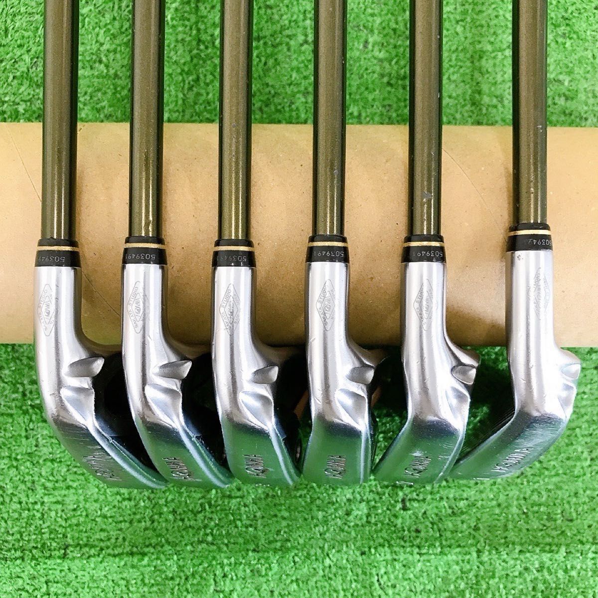 チ883Sホンマ BERES MG703 6本アイアンセット GOLD 日本製 JAPAN 金