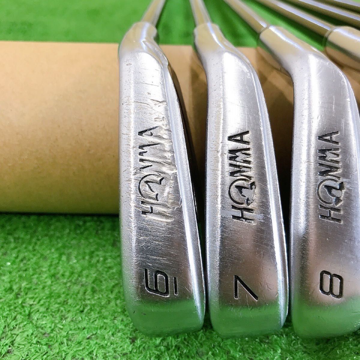 チ883Sホンマ BERES MG703 6本アイアンセット GOLD 日本製 JAPAN 金